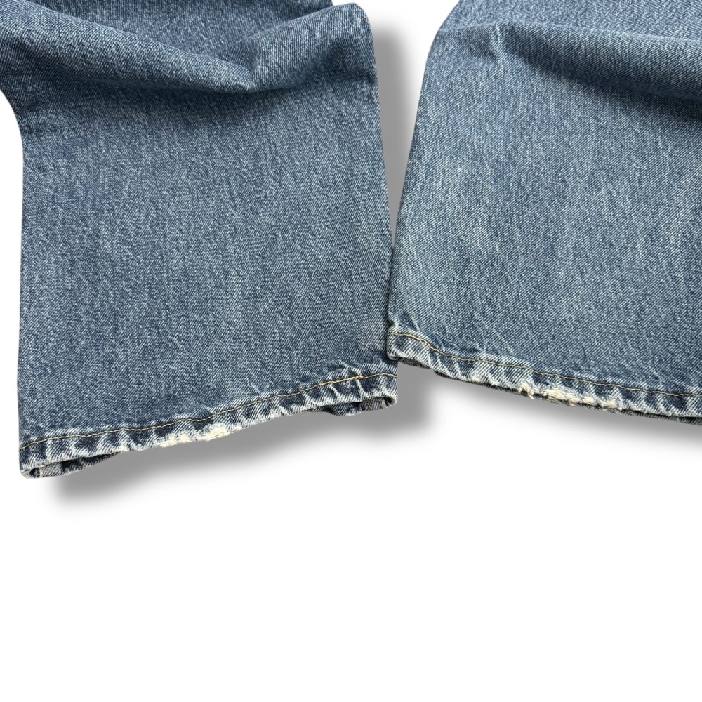 Wrangler Men's Regular Fit Premium Quality Blue Denim Jeans 44x30 - Picture 5 of 13